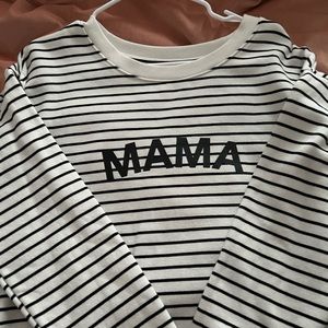 Mama Maternity Sweatshirt